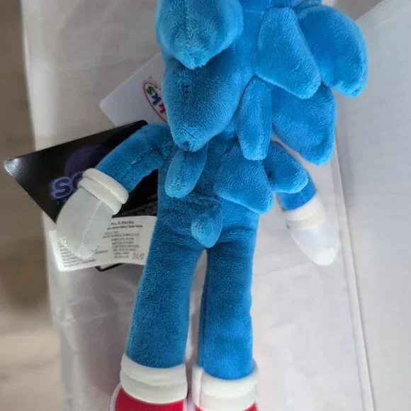 2024 Jakks 10 1/2" Sonic 3 the Hedgehog Plush NWT Model 42468 New Rare HTF - Picture 3 of 6